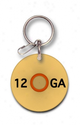 12 Gauge Shotgun Keychain