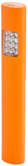 12 Led Orange Dual-mode, Multi-purpose, Slim-line Flashlight/floodlight