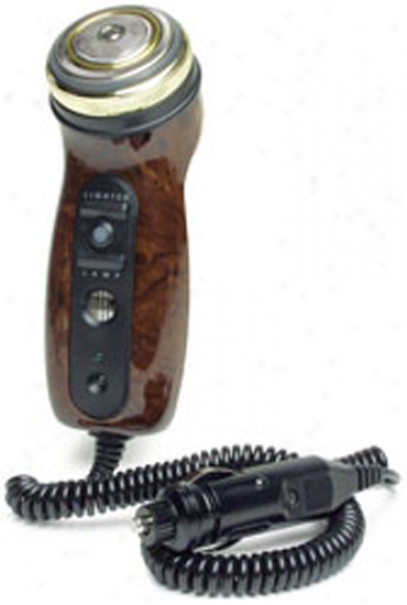 12-volt Portable Razor With Flwxible Double Screen Head