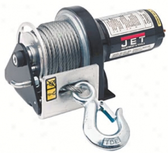 12v Electric Winch - 7/32'' X 40' Cable, 3,000-lb. Capacity