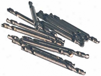 1/8'' Stubby Double Ended Drill Bits - 12 Pack