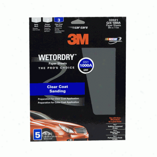 3m Imperial Wet Or Dry Paper Sheets