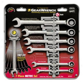 7-piece Metric Combination Gearwrench? Set