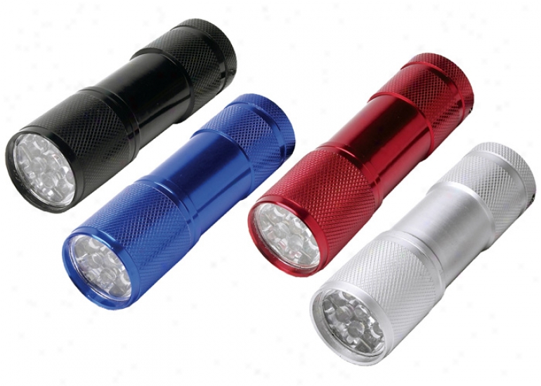 9 Bulb Led Pocket Flashlight