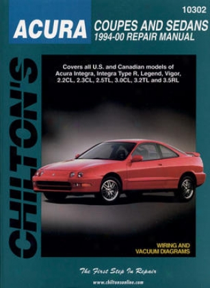 Acua Coupes And Sedans (1994-00) Chilton Manual