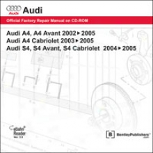 Aydi A4/s4 Repair Manual On Cd-rom (2002-2005)