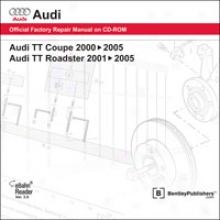 Audi Tt Coupe & Roadster Repair Manual On Cd-rom (2000-2005)