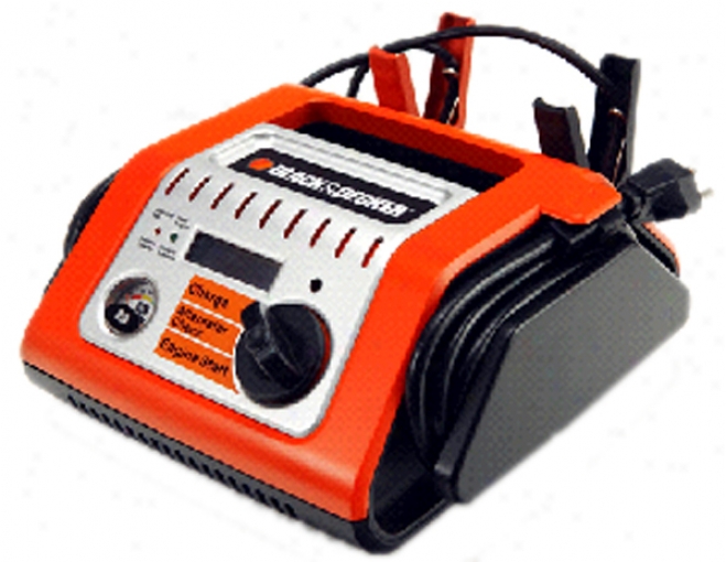 Black & Decker 25 Amp Simple Charger With 75 Amp Engine Start
