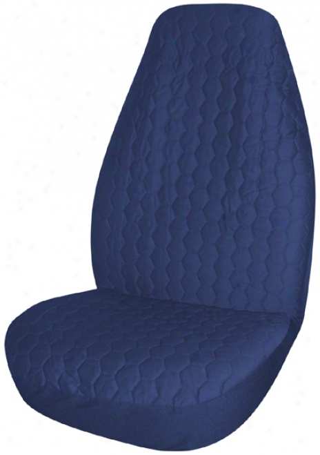 Blue Quilted Universal Bucket Seat Shield (pair)