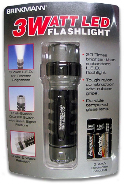 Brinkmann 3 Watt Led Flashlight