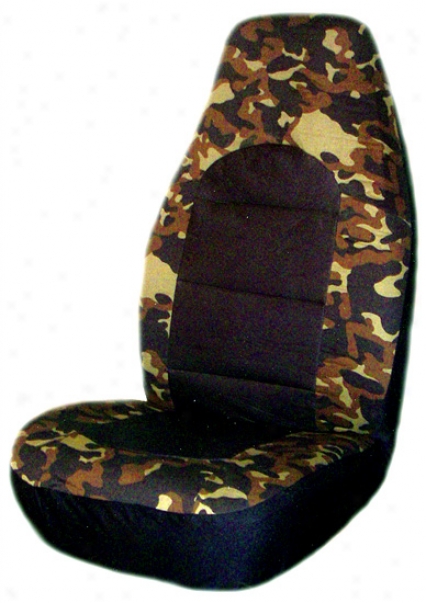 Camouflage Universal Bucket Seat Covers