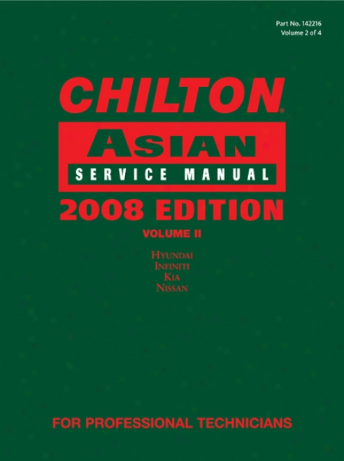 Chilton 2008 Asian ServiceM anual (vol 2)