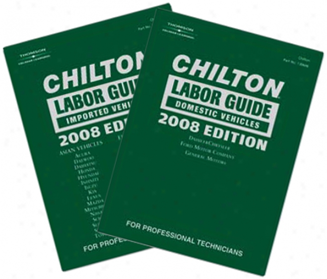 Chilton 2008 Labor Guide Set (vol 1&2)