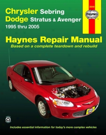 Chrysler Sebriny & Dodge Stratus/avener Haynes Repair Manual (1995-2005)