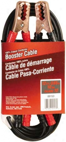 Deka Standard Service Jumper Cables (12', 10 Gauge)