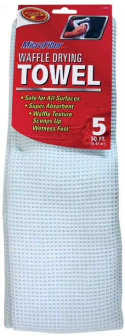 Detailers Choice? 5 Sq. Ft. Microfiber Waffle Towel