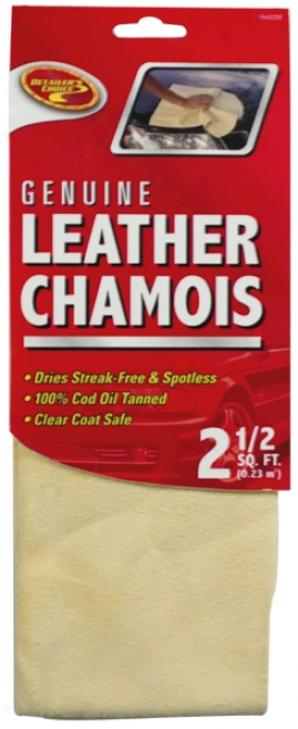 Detailer's Choice Genuine Leather Chamois (2.5 Sq. Feet)