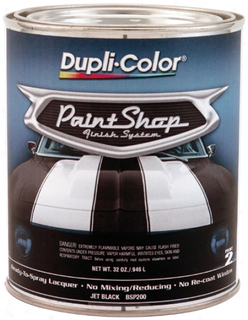 Dupli-color Paint Sop Jet Black (32 Oz.)