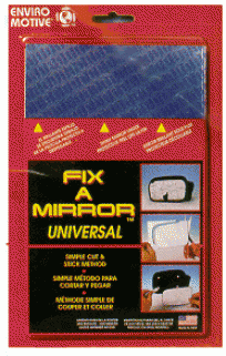 Fix-a-mirror Universal Side View Reflector Replacement