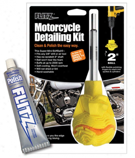 Flitz Motorcycle Detailing Kit