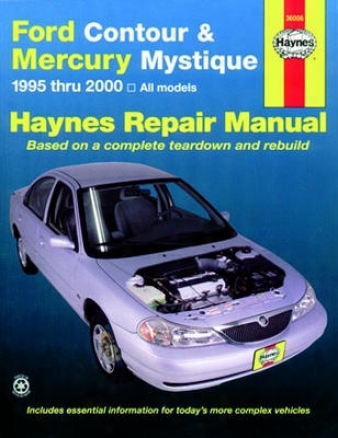 Ford Contour & Mercury Mystique Haynes Repair Manual (1995 - 2000)