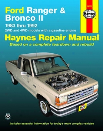 Ford Ranger & Bronco Ii Haynes Repair Manual (1983-1992)