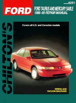 Ford Taurus/mercury Sable (1986-95) Chilton Manual