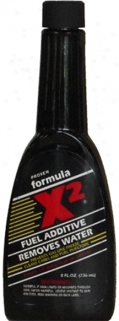 Formula X2 Water Removal Fuel Additive (8 Oz.)