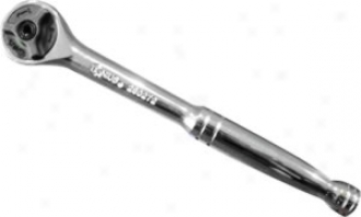 Genius Tool 1/4'' Dr. 72 Teeth Reversible Ratchet - 5.11'' Long