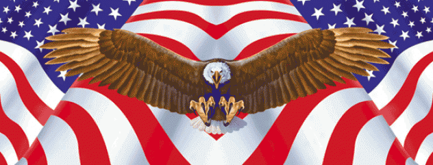 Glasscapes American Spirit Eagle Decal