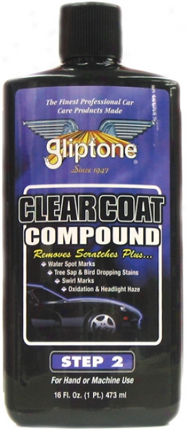 Gliptone Clearcoat Compound -- Step 2