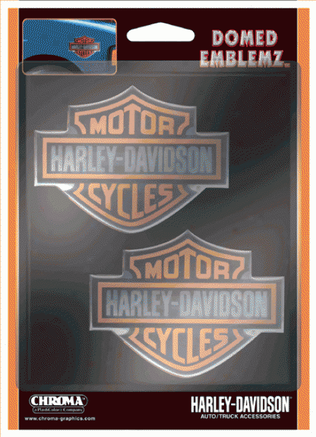 Harley Davidson Domed Emblems (2)