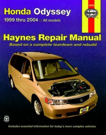 Honda Odyssey Haynes Repair Manual (1999-2004)