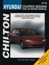 Hyundai Coupes & Sedans Chilton Manual (1994 - 1998)
