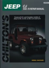 Jeep Cj (1945-70) Chilton Manual