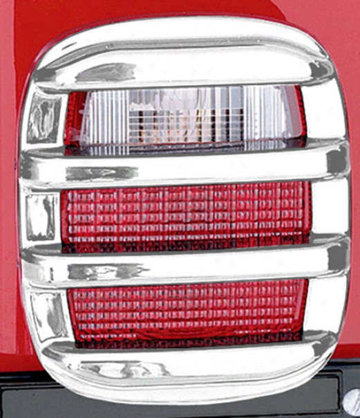 Jeep Wrangler & Cj Chrome Tail Light Watch Set