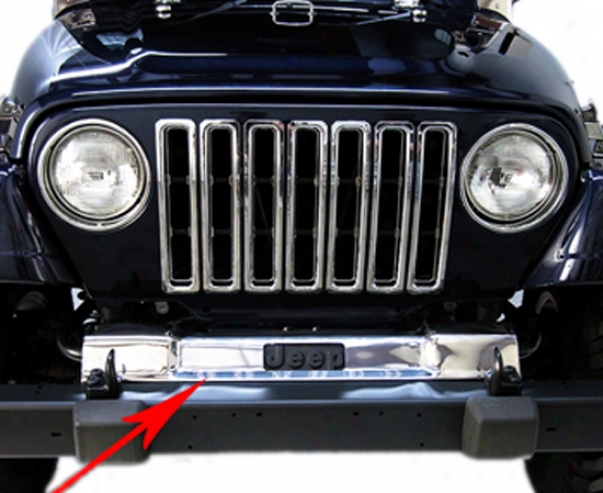 Jeep Wrangler/unlimited Stainless Steel Front Frame Cover