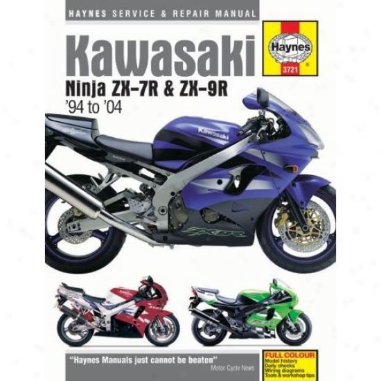 Kawasaki Ninja Zx-7r And Zx-9r Haynes Repair Manual (1994 - 2004)