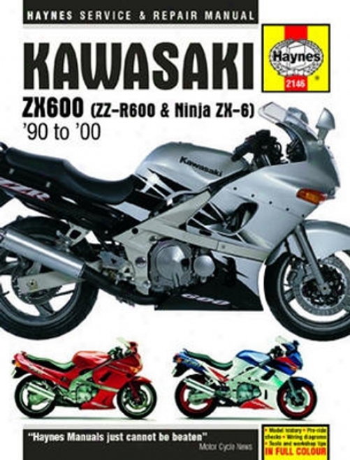 Kawasaki Zx600 Haynes Repair Manual (1990 - 2000)
