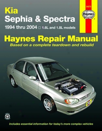 Kia Sephia (1994 Thru 2001) & Spectra (2000 Thru 2004) Haynes Repair Maanual