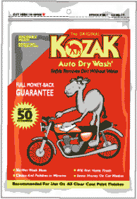 Kozak Motorcycle Drywash Cloth