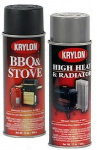 Krylon Bbq, Stove And High Heat Spray Paint (12 Oz.)