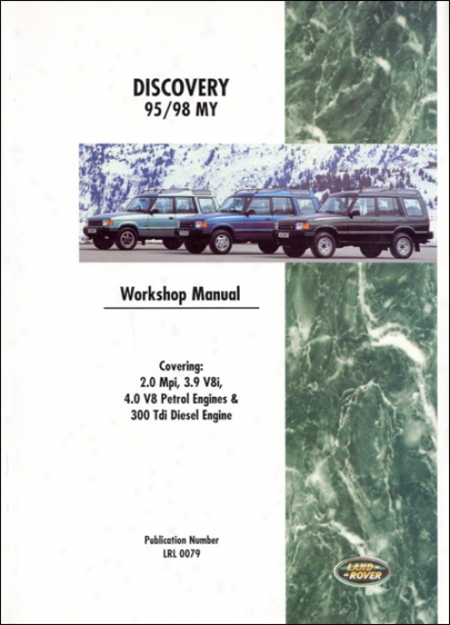 Land Rover Discovery Official Workshop Manual: 1995-1998