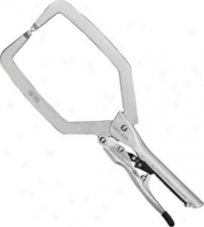 Lock Jaw 10'' Small Body C-clamp Self Adjusting Locking Pliers