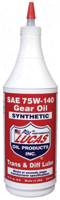Lucas 75w140 Synthetic Gear Oil (1 Qt.)