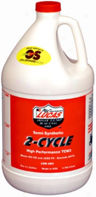 Lucas Semi-synthetic 2-cycle Racing Oil (1 Gallon)