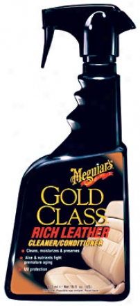 Meguiar's Gold Class Rich Leather Spray (16 Oz.)