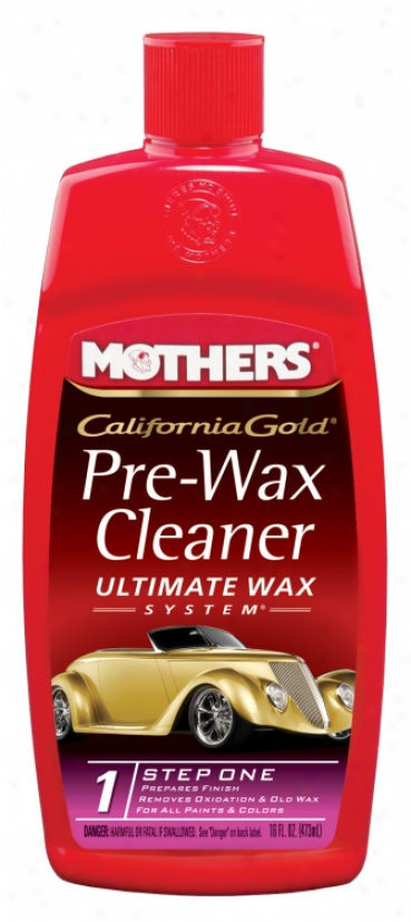 Mothers California Gold Pre-wax Cleaner - Phase 1
