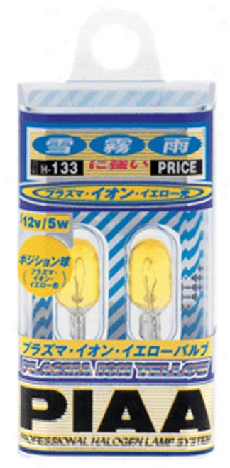 Piaa 2500k H1 Plasma Ion Yellow Headlight Bulbs