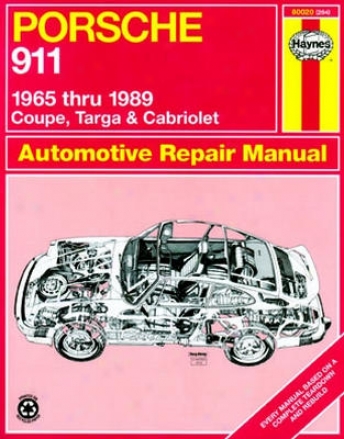 Porsche 911 Haynes Repair Manual (1965-1989)